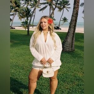 NWT 3X TORRID Belle Isle Cotton Eyelet Top